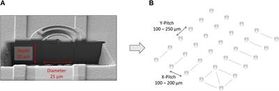 Multi-arrays of 3D cylindrical microdetectors for beam characterization and microdosimetry in proton therapy